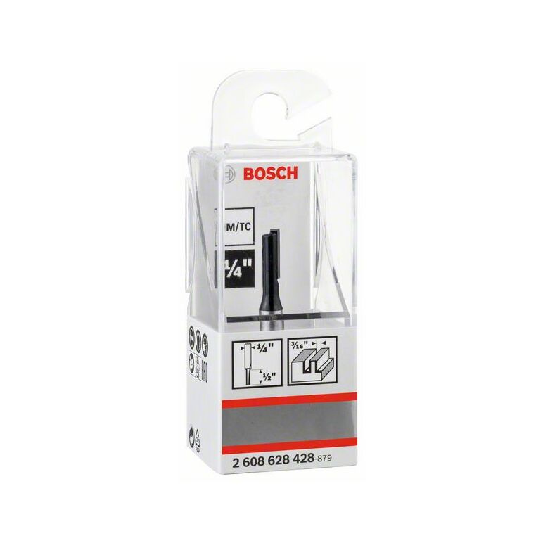 Bosch "Nutfräser 1/4"", D1 4,8 mm, L 12,7 mm, G 51 mm" (2 608 628 428), image 