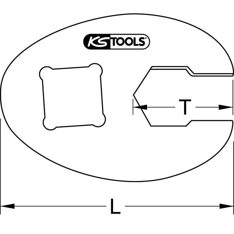 KS Tools 3/8" Sechskant-Einsteck-Maulschlüssel, 10mm, image _ab__is.image_number.default