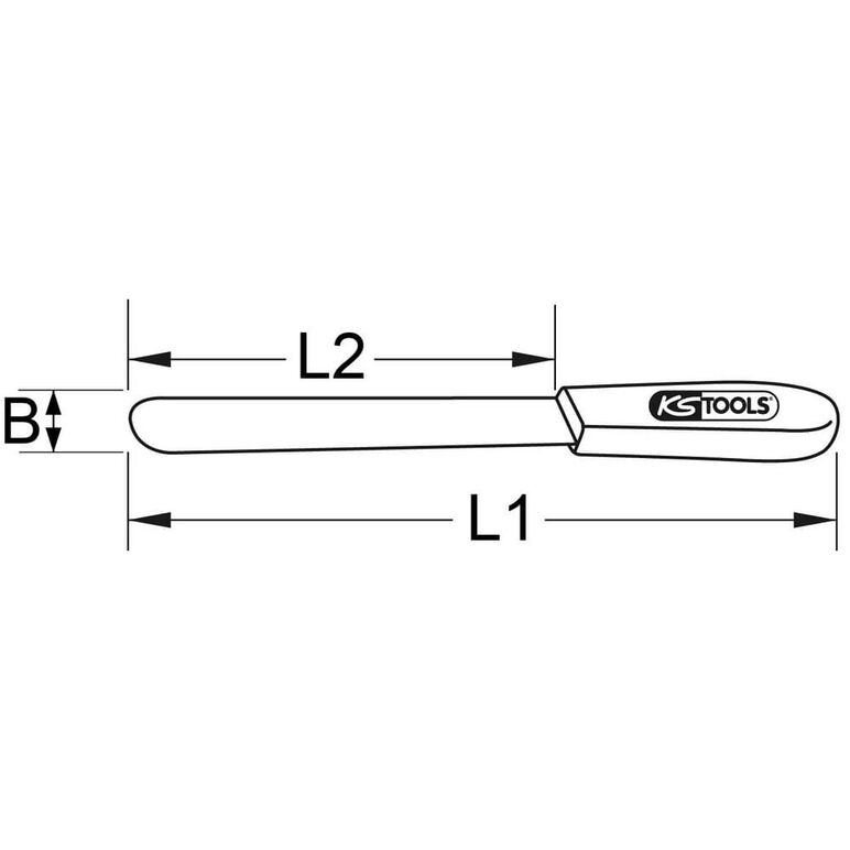 KS Tools BRONZEplus Spachtelmesser 260 mm, image _ab__is.image_number.default