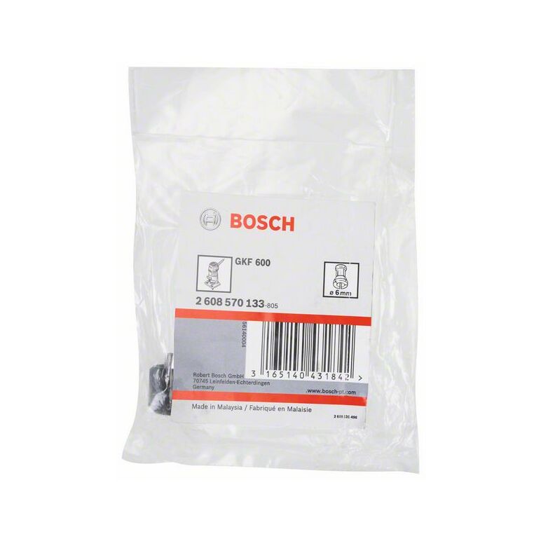 Bosch Spannzange für Bosch-Kantenfräsen, 6 mm (2 608 570 133), image _ab__is.image_number.default