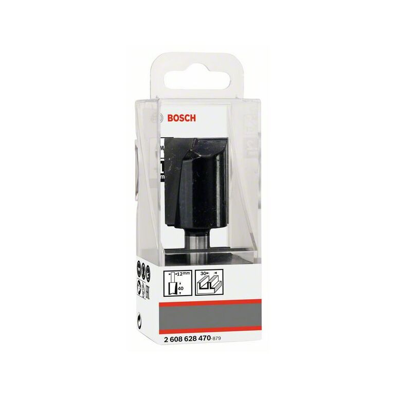 Bosch Nutfräser Standard for Wood, 12 mm, D1 30 mm, L 40 mm, G 81 mm (2 608 628 470), image 