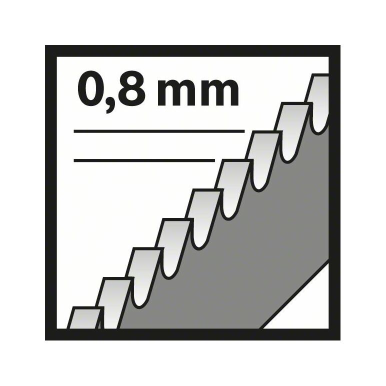 Bosch Stichsägeblatt T 118 GFS Basic for Stainless Steel, 3er-Pack (2 608 636 498), image _ab__is.image_number.default