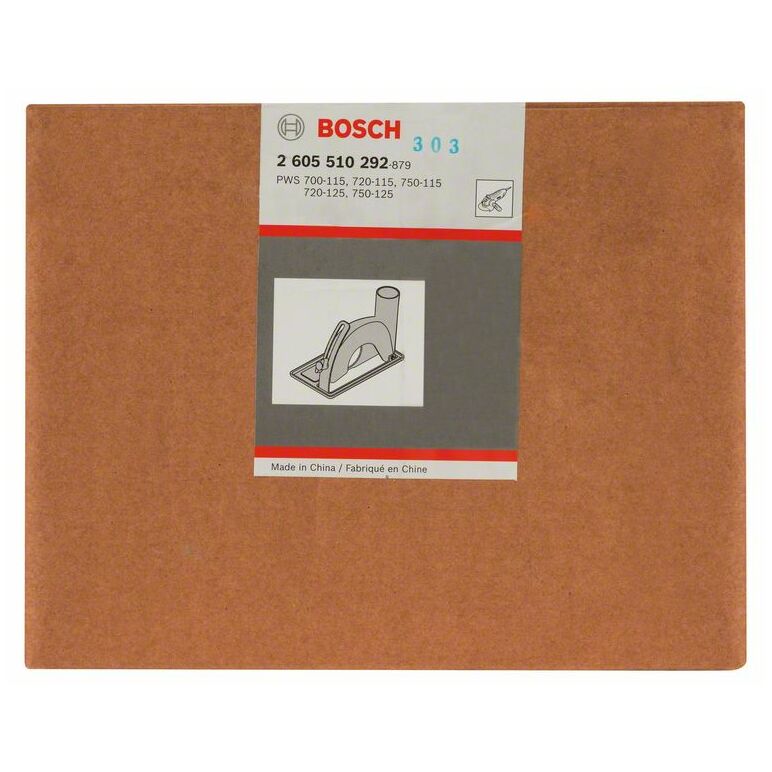 Bosch Führungsschlitten mit Absaugstutzen zum Trennen, werkzeuglos, 115 / 125 mm, PWS (2 605 510 292), image _ab__is.image_number.default
