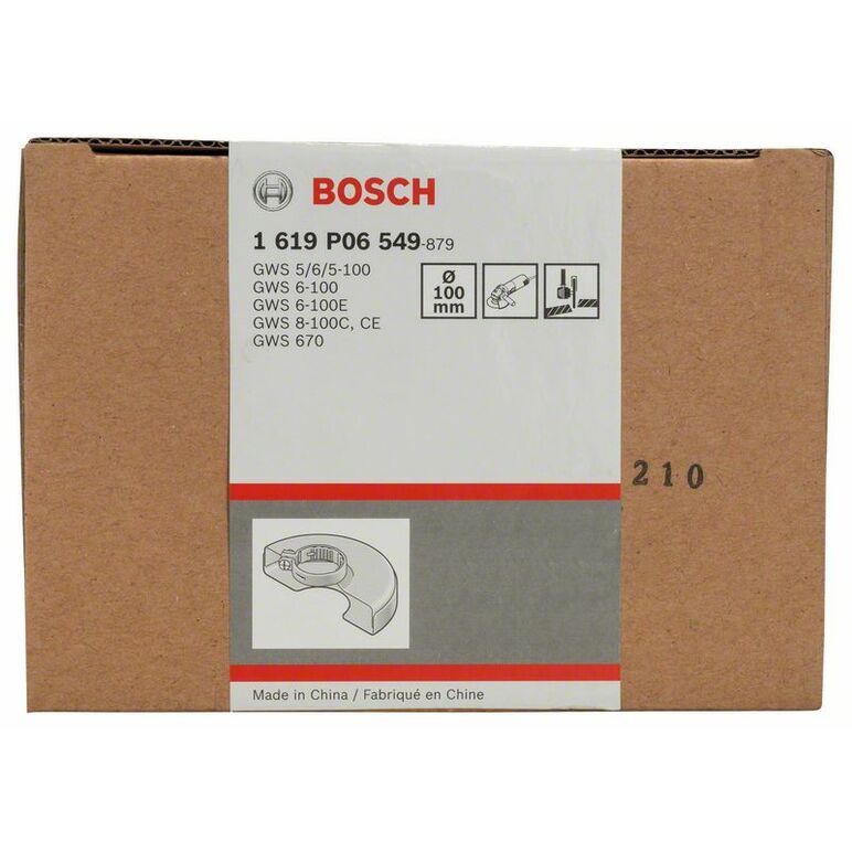 Bosch Schutzhaube mit Deckblech, 100 mm (1 619 P06 549), image _ab__is.image_number.default