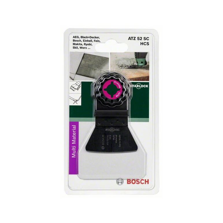 Bosch Starlock HCS Schaber ATZ 52 SC, Starr, 52 x 26 mm (2 609 256 954), image 