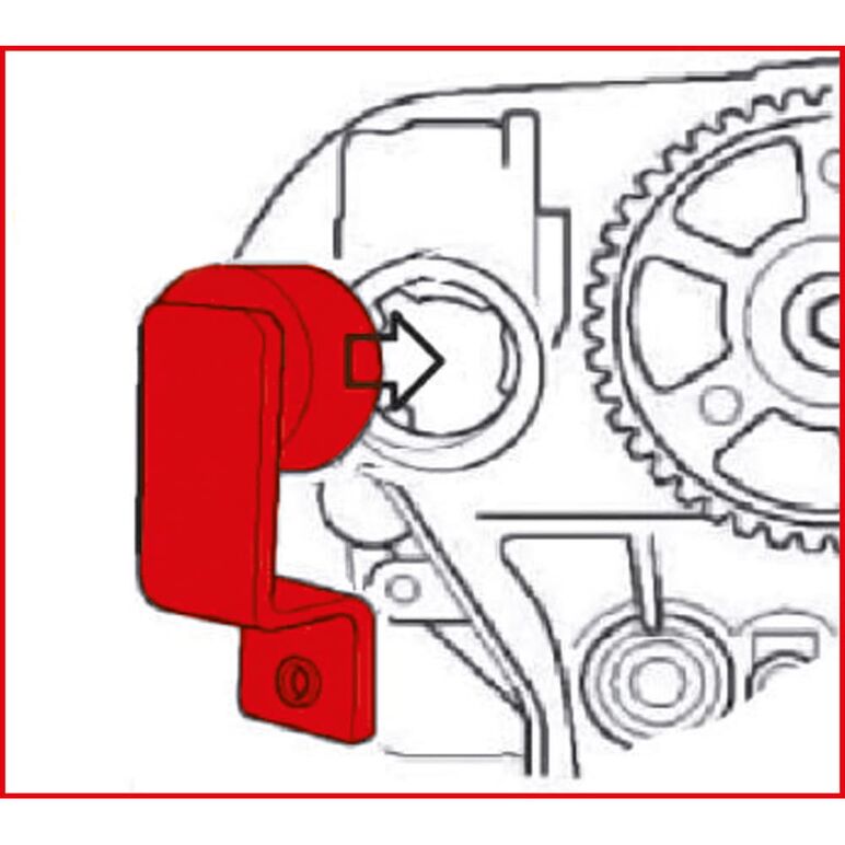KS Tools Motoreinstell-Werkzeug-Satz für Chrysler, 2-tlg, image _ab__is.image_number.default