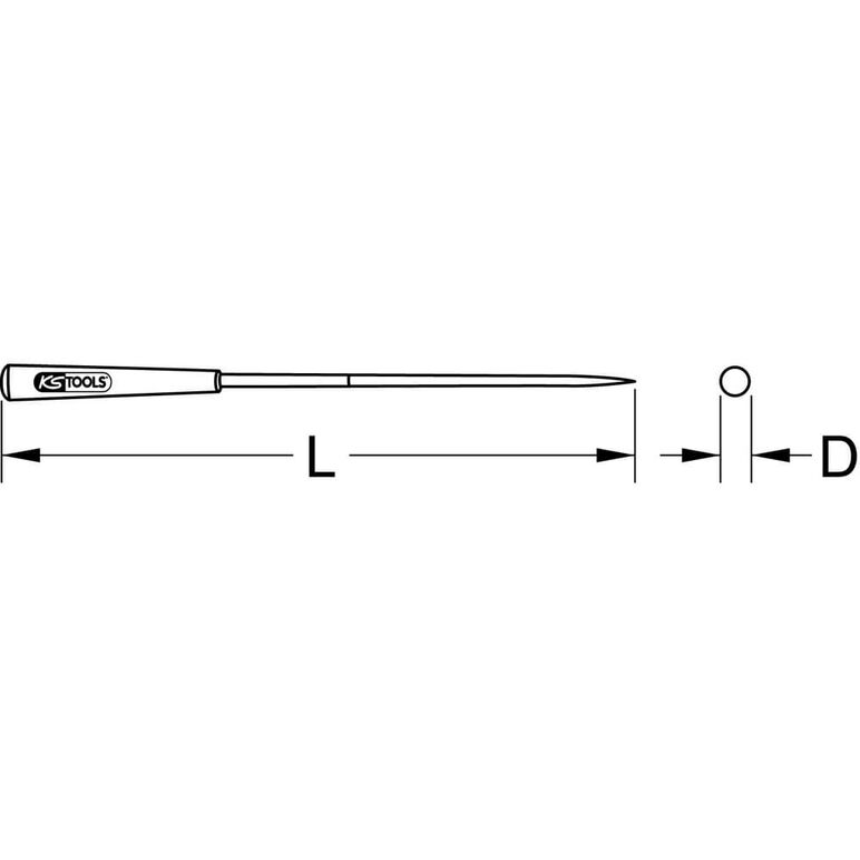 KS Tools Raum-Nadelfeile, 5mm, image _ab__is.image_number.default