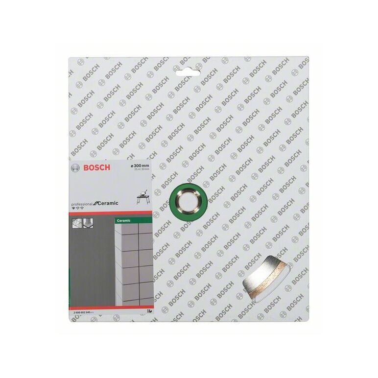 Bosch Diamanttrennscheibe Standard for Ceramic, 300 x 30 + 25,40 x 2 x 7 mm (2 608 602 540), image _ab__is.image_number.default