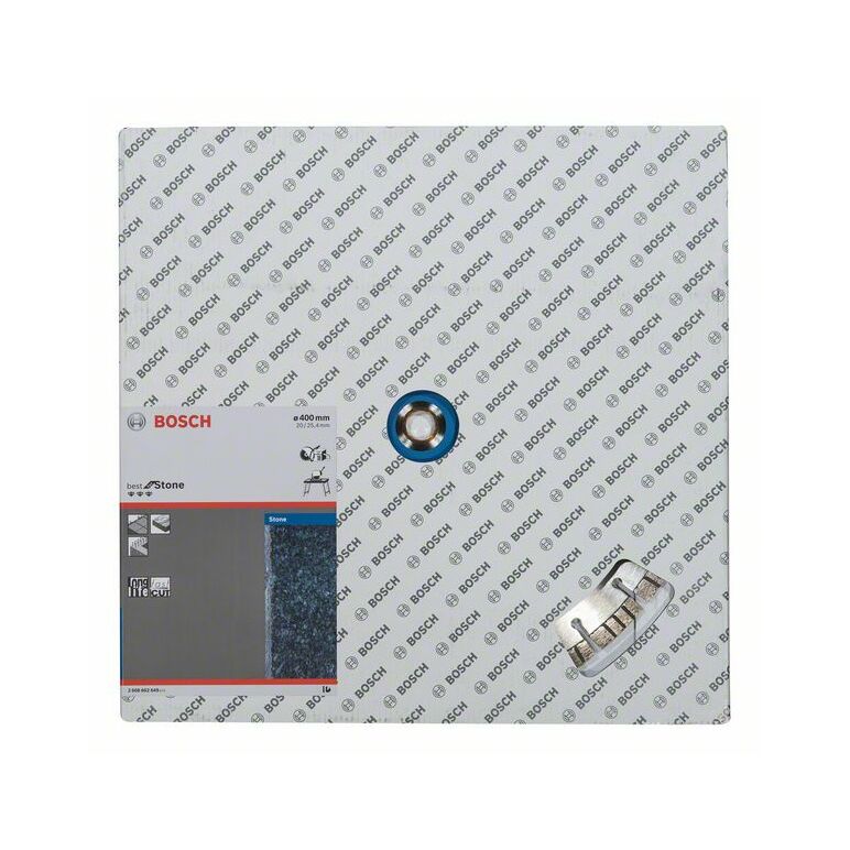 Bosch Diamanttrennscheibe Best for Stone, 400 x 20,00/25,40 x 3,2 x 12 mm (2 608 602 649), image _ab__is.image_number.default