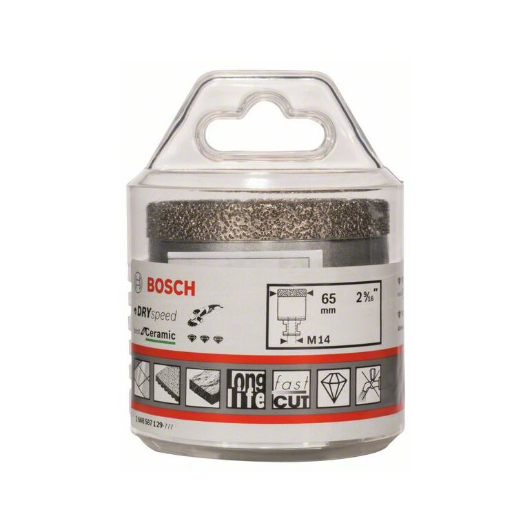 Bosch Diamanttrockenbohrer Dry Speed Best for Ceramic, 65 x 35 mm (2 608 587 129), image _ab__is.image_number.default