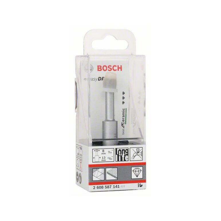 Bosch Diamanttrockenbohrer Easy Dry Best for Ceramic, 8 x 33 mm (2 608 587 141), image _ab__is.image_number.default