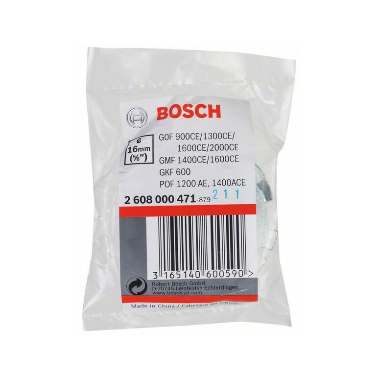 Bosch Kopierhülse für Bosch-Oberfräsen, mit Schnellverschluss, 16 mm (2 608 000 471), image 