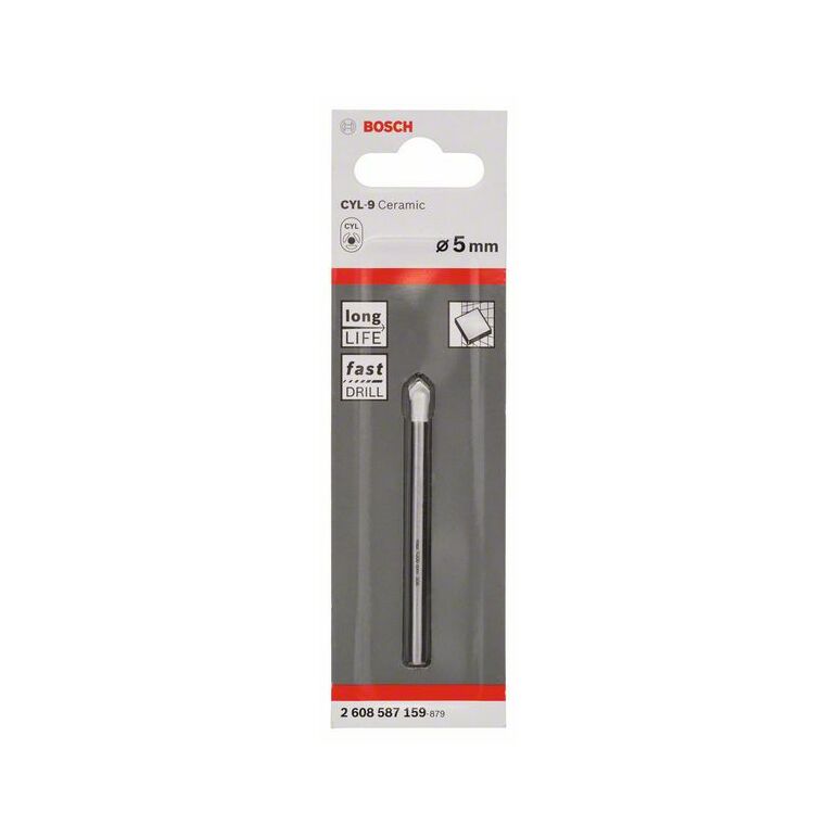 Bosch Fliesenbohrer CYL-9 Ceramic, 5 x 70 mm (2 608 587 159), image 