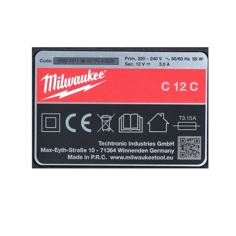Milwaukee Akku Starter Set 12 V mit 1x Akku 6,0 Ah + M12 C12C Ladegerät, image _ab__is.image_number.default
