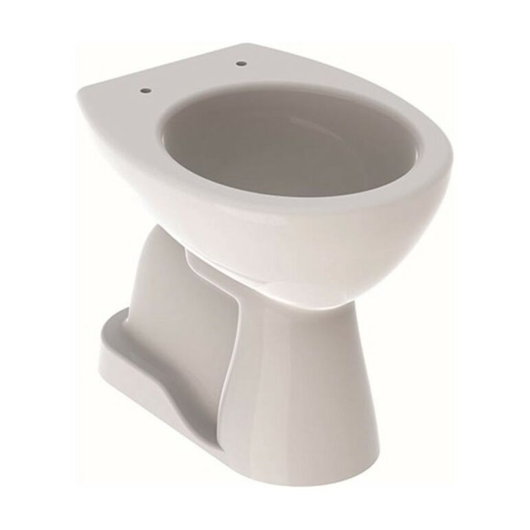 Geberit Stand-Flachspül-WC RENOVA Abgang horizontal weiß, image 