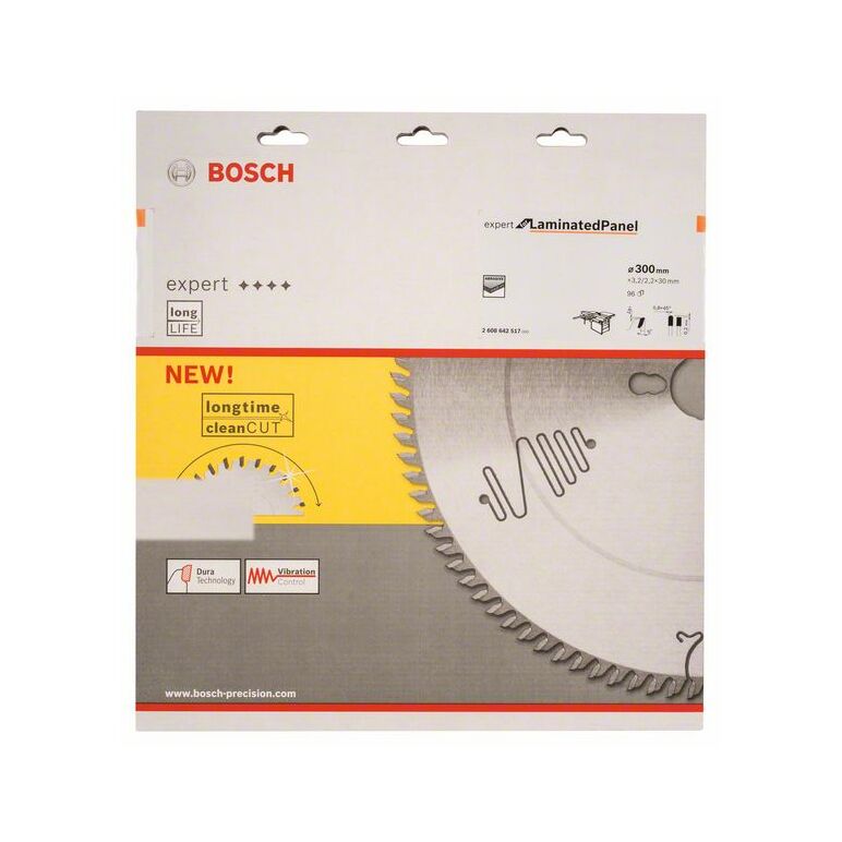 Bosch Kreissägeblatt Expert for Laminated Panel, 300 x 30 x 3,2 mm, 96 (2 608 642 517), image _ab__is.image_number.default