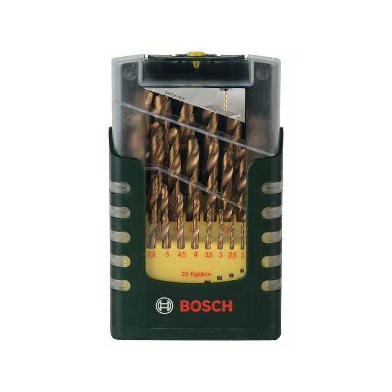 Bosch Metallbohrer-Set HSS-TiN, 25-teilig, 1 - 13 mm, Gripbox (2 607 017 154), image 