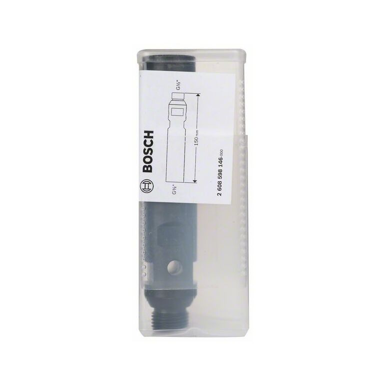 Bosch Verlängerung G 1/2 Zoll für Trockenbohrkronen, 150 mm (2 608 598 146), image 