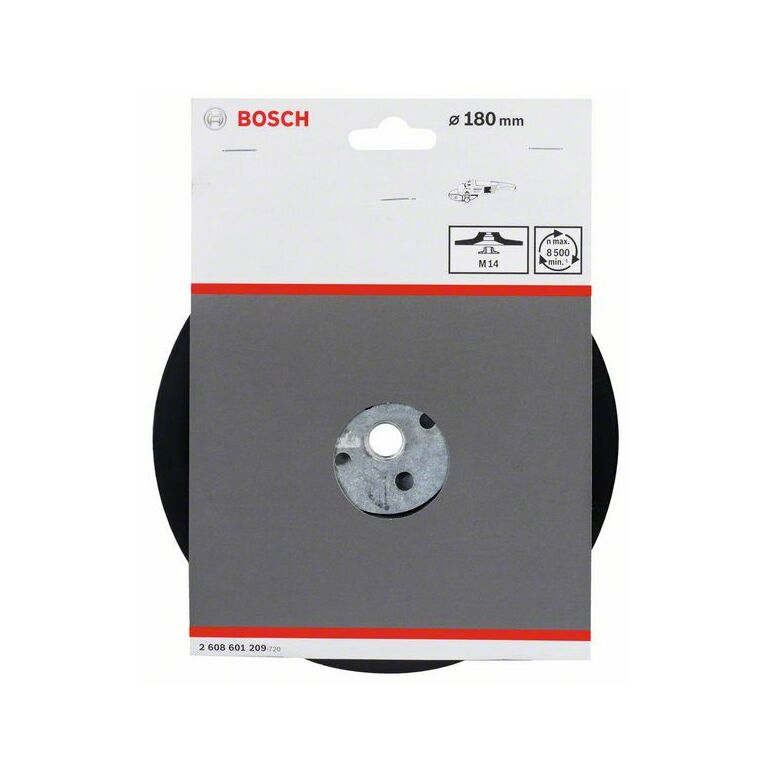 Bosch Stützteller Standard, M14, 180 mm, 8 500 U/min (2 608 601 209), image 