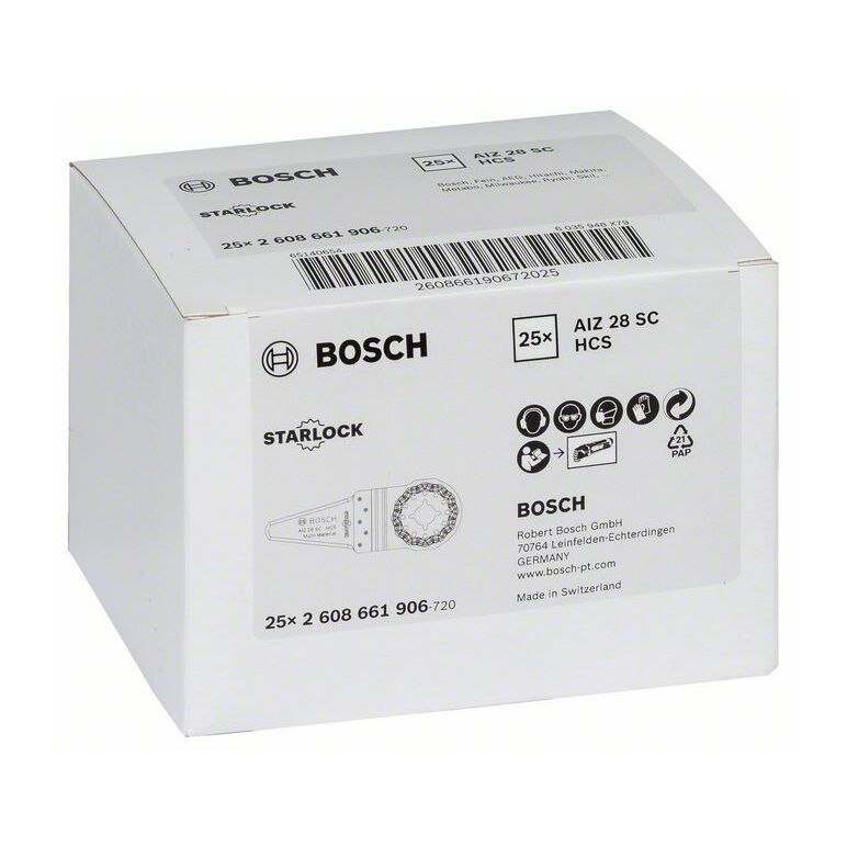 Bosch HCS Universalfugenschneider AIZ 28 SC, 40 x 28 mm (2 608 661 906), image 