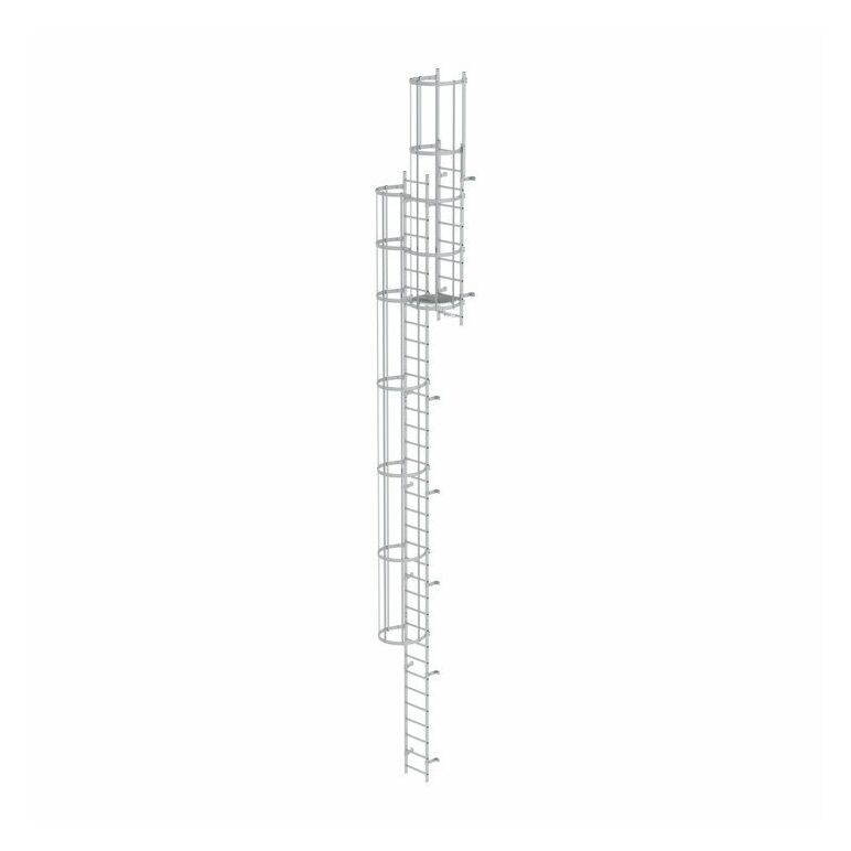Günzburger Mehrzügige Steigleitern Steighöhe 13,44m, image 