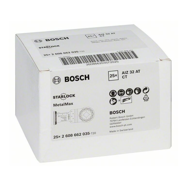 Bosch Carbide Tauchsägeblatt AIZ 32 AT MetalMax, 40 x 32 mm (2 608 662 035), image _ab__is.image_number.default