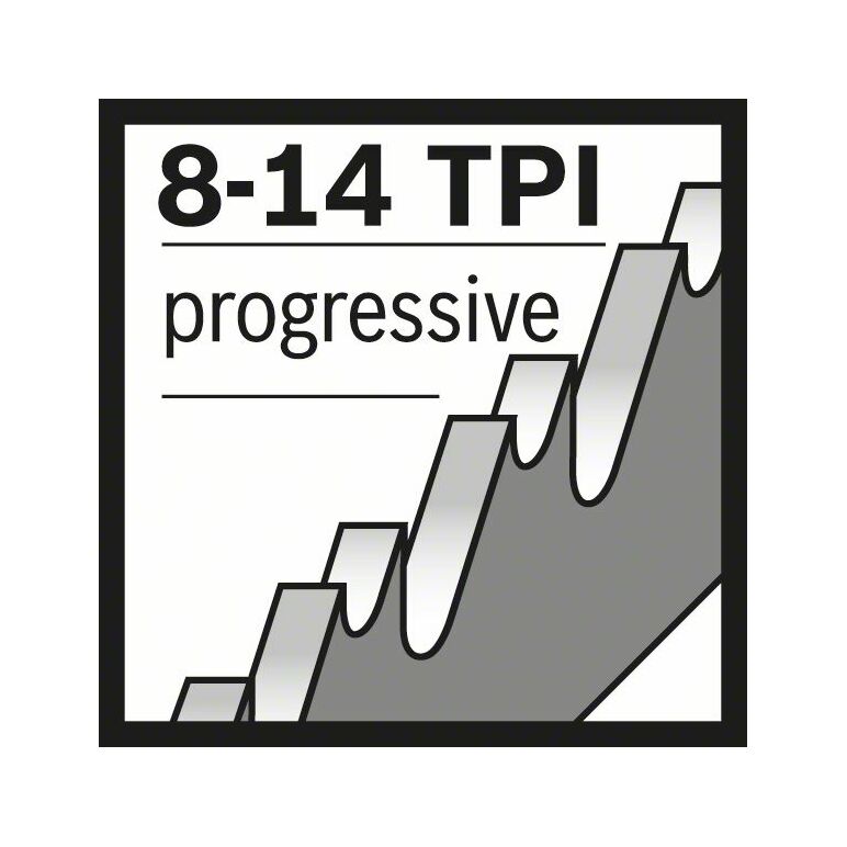 Bosch Säbelsägeblatt S 123 XF Progressor for Metal, 25er-Pack (2 608 657 937), image _ab__is.image_number.default