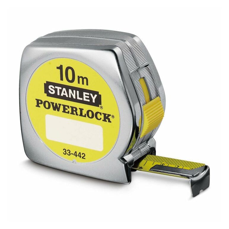 Stanley Bandmaß Powerlock Kunststoff 10m/25mm, image 