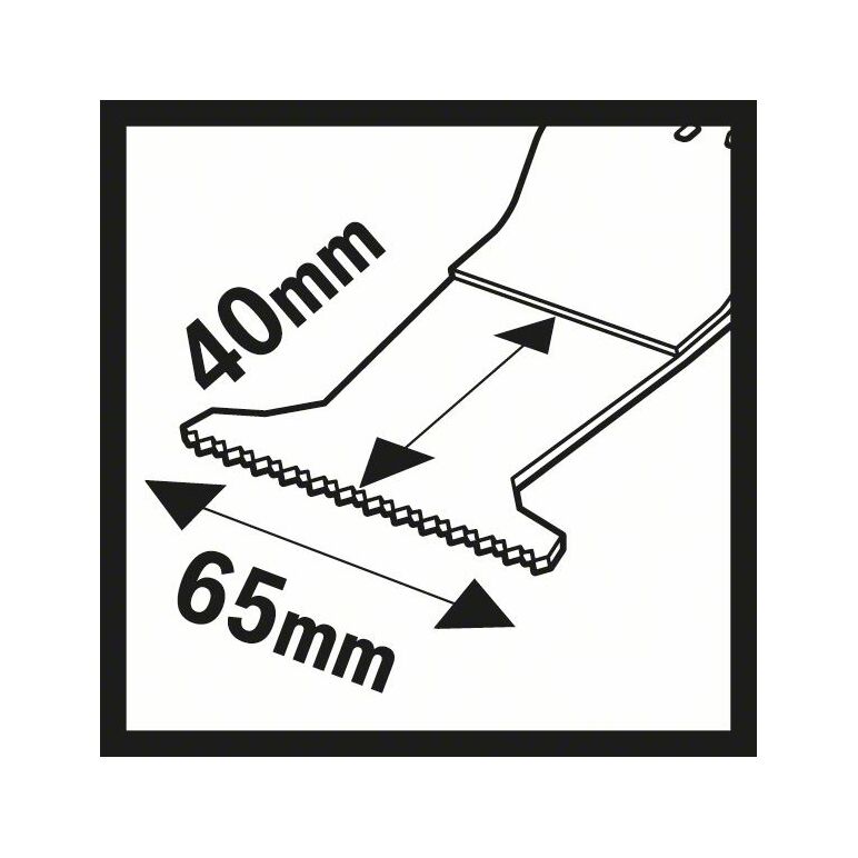 Bosch HCS Tauchsägeblatt AII 65 APC Wood, 40 x 65 mm, 5er-Pack (2 608 662 358), image _ab__is.image_number.default