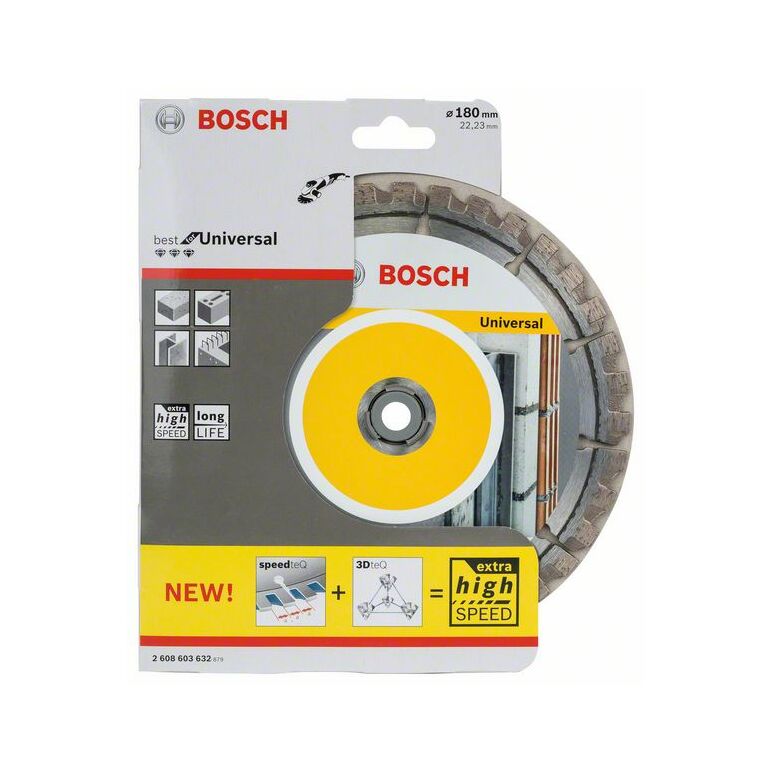 Bosch Diamanttrennscheibe Best for Universal, 180 x 22,23 x 2,4 x 12 mm (2 608 603 632), image _ab__is.image_number.default