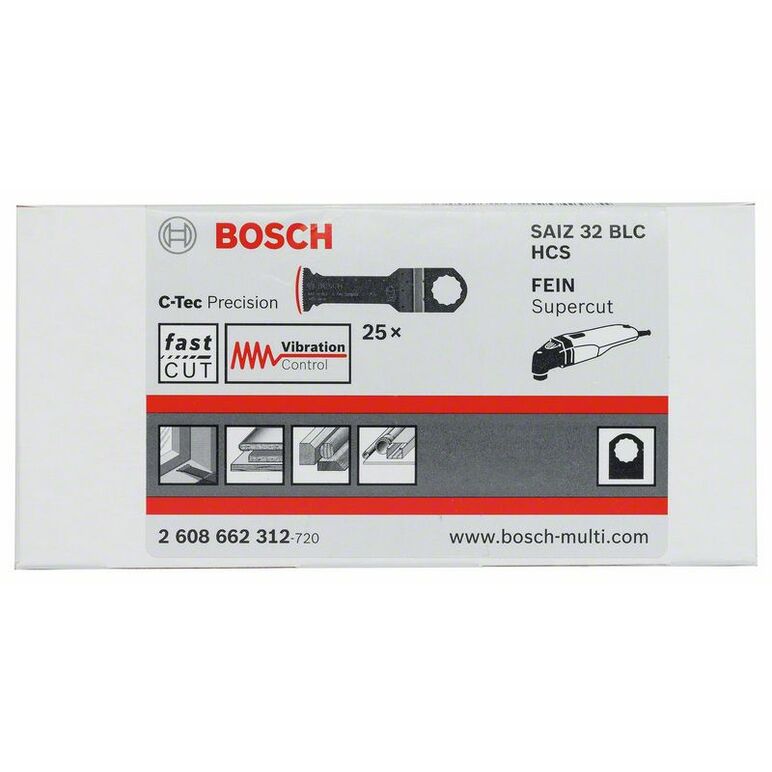 Bosch HCS Tauchsägeblatt SAIZ 32 BLC Wood, 70 x 32 mm (2 608 662 312), image _ab__is.image_number.default