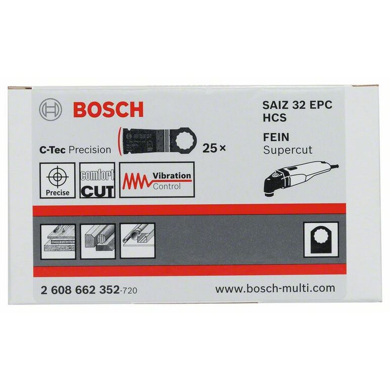 Bosch HCS Tauchsägeblatt SAIZ 32 EPC Wood, 40 x 32 mm (2 608 662 352), image _ab__is.image_number.default