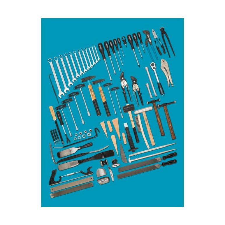 HAZET Werkzeug-Sortiment 0-1900/77 Anzahl Werkzeuge: 77, image 