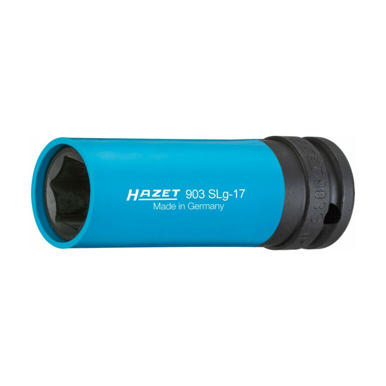 HAZET Kraft-Steckschlüssel-Einsatz (6-Kant) 903SLG-17 s: 17 mm Vierkant hohl 12,5 mm (1/2"), image 