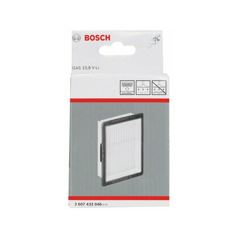 Bosch Faltenfilter für GAS 10.8 V-LI / GAS 12V (2 607 432 046), image 