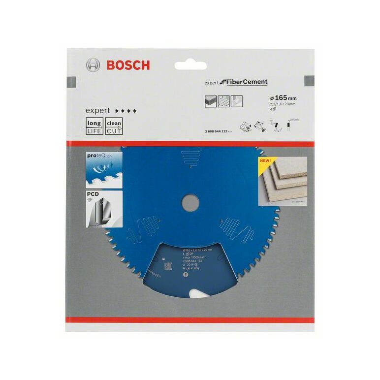 Bosch Kreissägeblatt Expert for Fibre Cement, 165 x 20 x 2,2 mm, 4 (2 608 644 122), image 