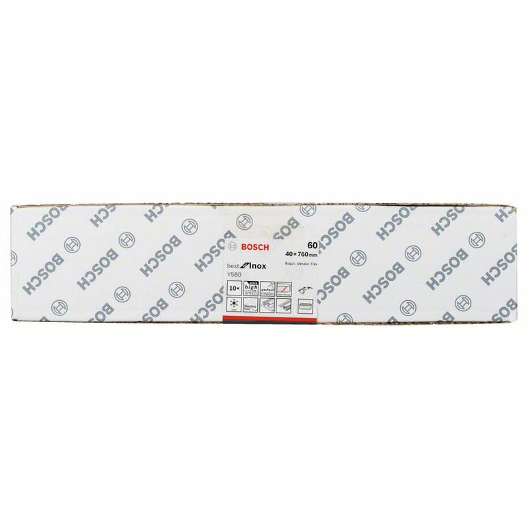 Bosch Schleifband Y580 Best for Inox, 40 x 760 mm, 60 (2 608 608 Z42), image _ab__is.image_number.default