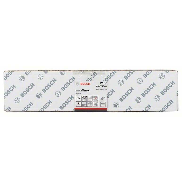 Bosch Schleifband Y580 Best for Inox, 40 x 760 mm, 180 (2 608 608 Z45), image _ab__is.image_number.default