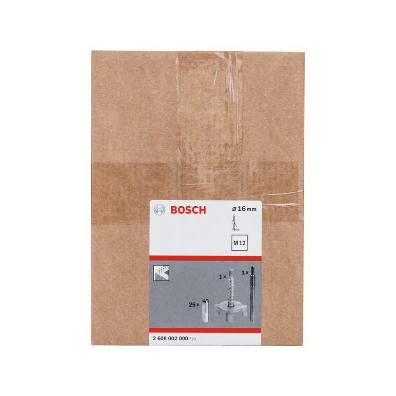 Bosch Befestigungs-Set Beton, 27-teilig, 16 mm (2 608 002 000), image 