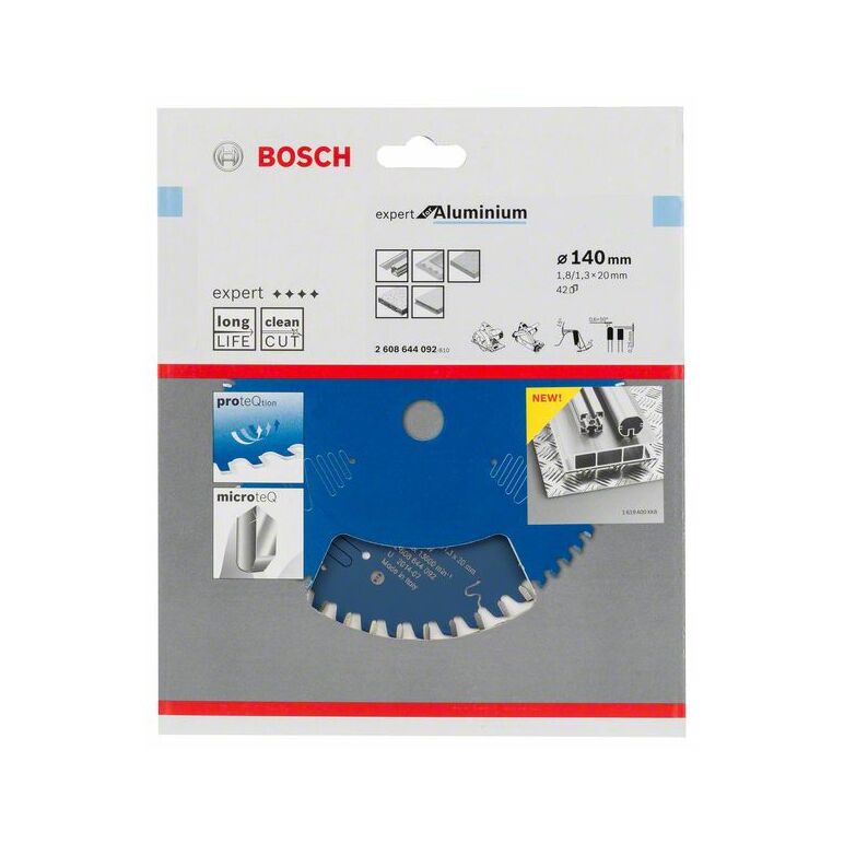 Bosch Kreissägeblatt Expert for Aluminium, 140 x 20 x 1,8 mm, 42 (2 608 644 092), image _ab__is.image_number.default