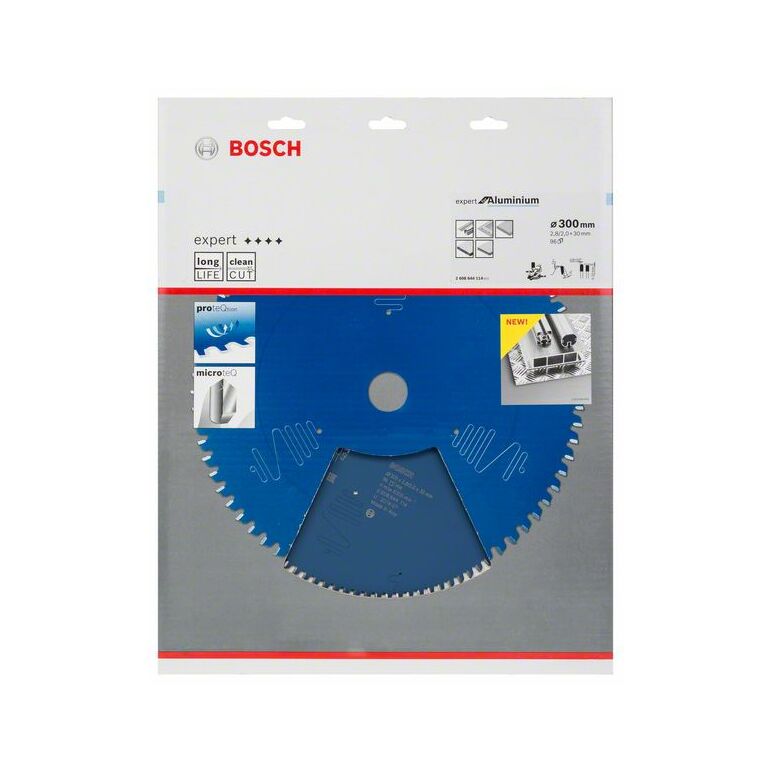 Bosch Kreissägeblatt Expert for Aluminium, 300 x 30 x 2,8 mm, 96 (2 608 644 114), image 