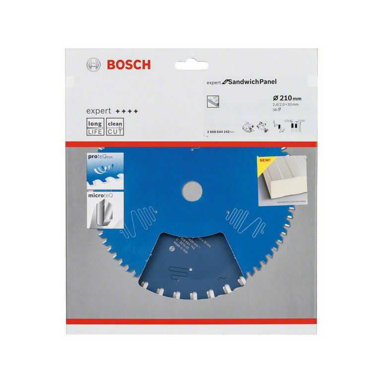 Bosch Kreissägeblatt Expert for Sandwich Panel, 210 x 30 x 2,4 mm, 36 (2 608 644 142), image 