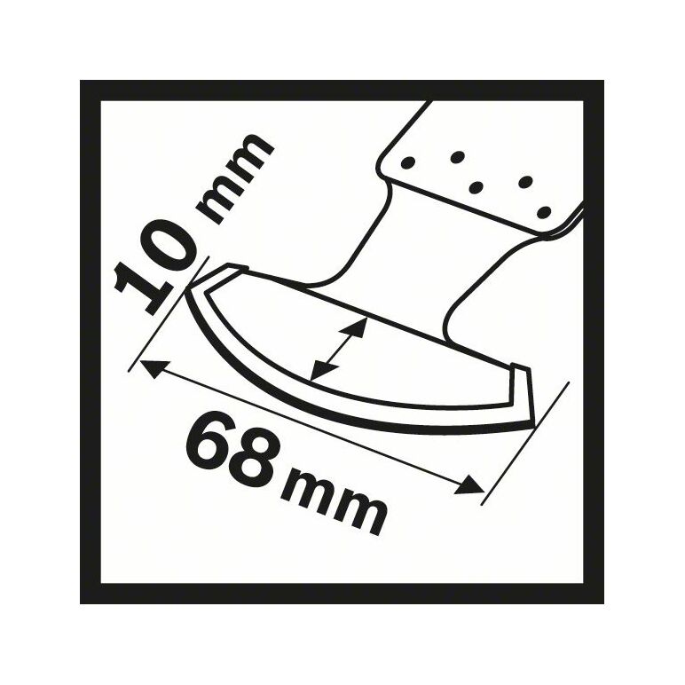 Bosch Carbide-RIFF Segmentsägeblatt MATI 68 RST5, 10 x 68 mm, 1er-Pack (2 608 662 578), image _ab__is.image_number.default