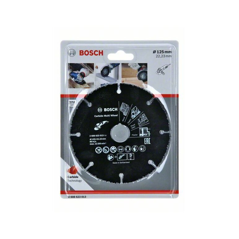 Bosch Trennscheibe Carbide Multi Wheel, 125 x 22,23 x 1 mm (2 608 623 013), image _ab__is.image_number.default