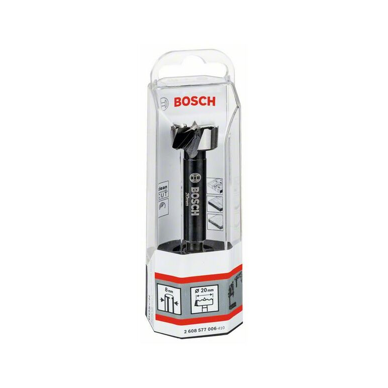 Bosch Forstnerbohrer, DIN 7483 G, 20 x 90 mm, d 8 mm, toothed-edge (2 608 577 006), image _ab__is.image_number.default