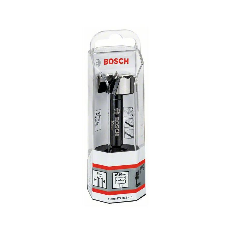Bosch Forstnerbohrer, DIN 7483 G, 30 x 90 mm, d 8 mm, toothed-edge (2 608 577 013), image 