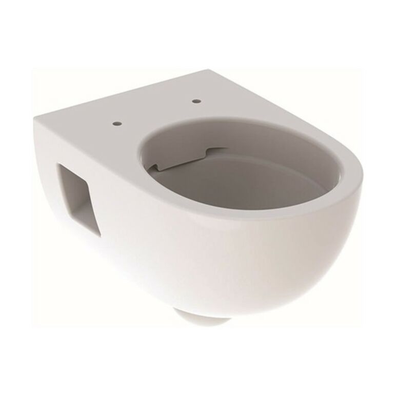 Geberit Wand-Tiefspül-WC RENOVA Rimfree, teilgeschlossene Form weiß, image 