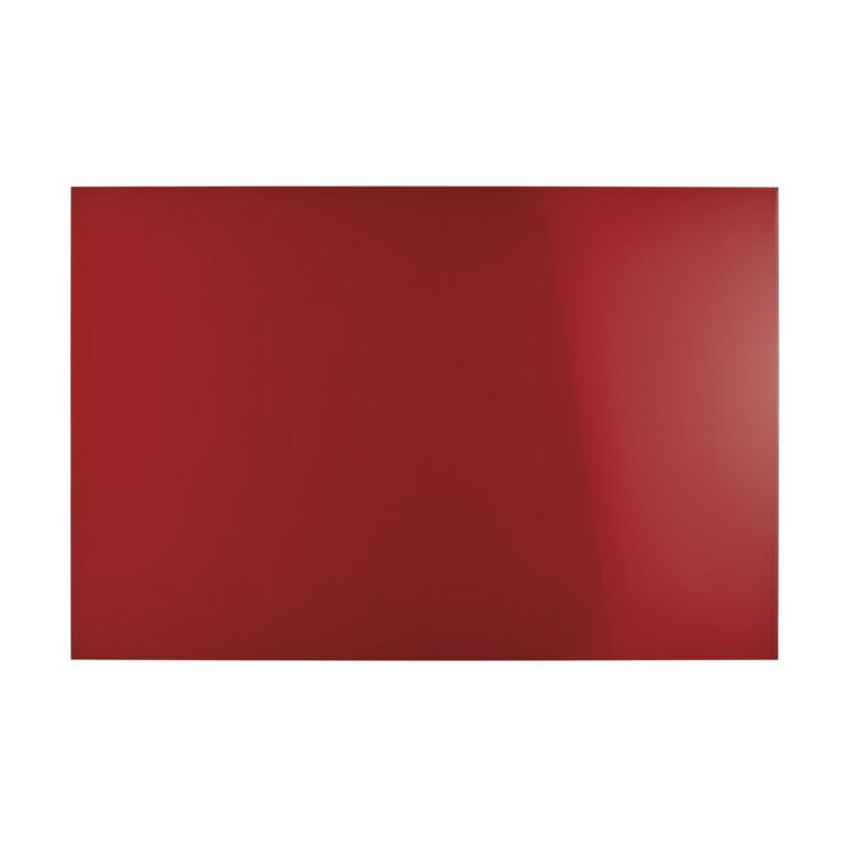 Magnetoplan Design-Glasboard, magnetisch, 1500 x 1000 mm, intensiv-rot, image 