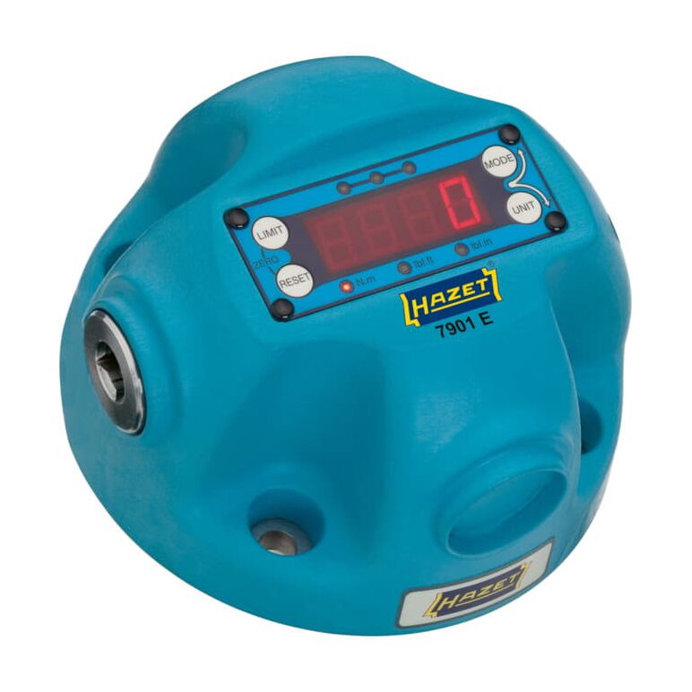 HAZET Drehmoment-Prüfgerät, elektronisch, 10 - 350 Nm 7901E Nm min-max: 10 - 350 Nm Vierkant hohl 12,5 mm (1/2 Zoll), image 
