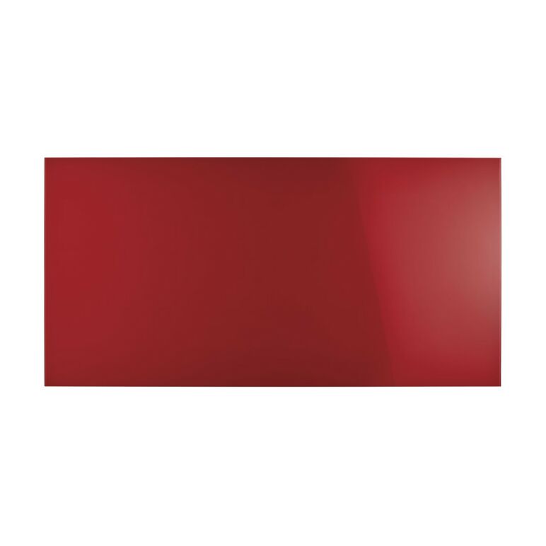Magnetoplan Design-Glasboard, magnetisch, 2000 x 1000 mm, intensiv-rot, image 